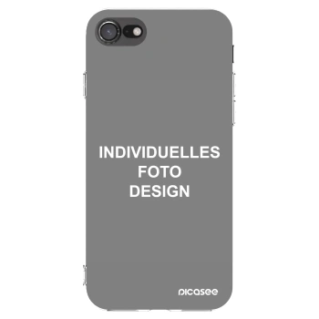 Picasee Apple iPhone SE 2020 Hülle - Transparentes Silikon - Individuelles Fotodesign