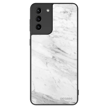 Hülle für Samsung Galaxy S21+ 5G G996F - White marble