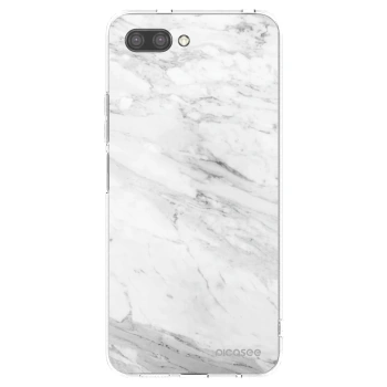 Hülle für Honor 10 - White marble