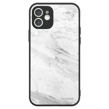 Picasee ULTIMATE CASE MagSafe für Apple iPhone 12 - White marble