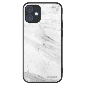 Picasee ULTIMATE CASE MagSafe für Apple iPhone 12 mini - White marble