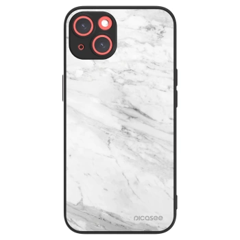 Picasee ULTIMATE CASE MagSafe für Apple iPhone 13 - White marble