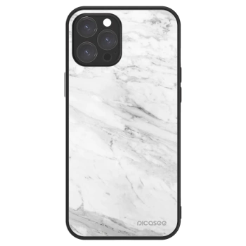 Picasee ULTIMATE CASE MagSafe für Apple iPhone 12 Pro Max - White marble