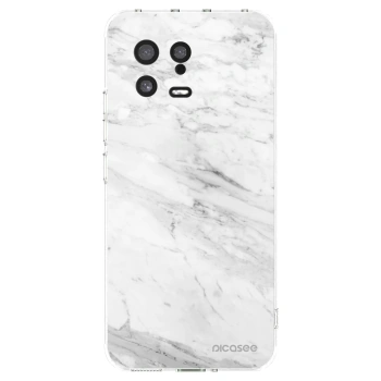 Picasee Xiaomi 13 Hülle - Transparentes Silikon - White marble