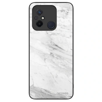 Hülle für Xiaomi Redmi 12C - White marble