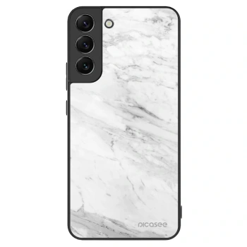 Picasee ULTIMATE CASE PowerShare für Samsung Galaxy S22+ 5G - White marble