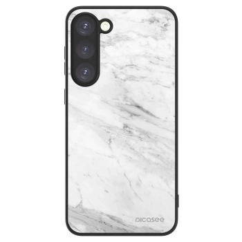 Picasee ULTIMATE CASE PowerShare für Samsung Galaxy S23+ 5G - White marble