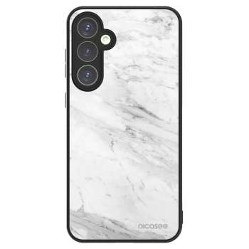 Picasee ULTIMATE CASE PowerShare für Samsung Galaxy S23 FE S711B - White marble