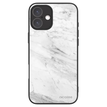Picasee ULTIMATE CASE für Apple iPhone 16 Plus - White marble