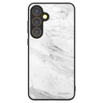 Picasee ULTIMATE CASE für Samsung Galaxy S24 FE S721B - White marble