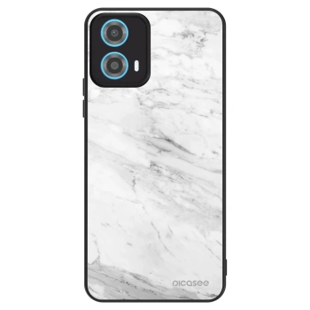 Hülle für Motorola Moto G34 5G - White marble
