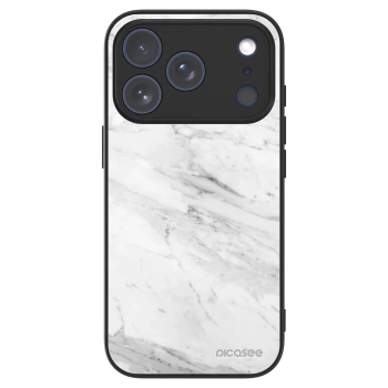 Picasee ULTIMATE CASE MagSafe für Apple iPhone 17 Pro - White marble