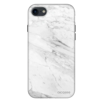 Hülle für Apple iPhone SE 2022 - White marble