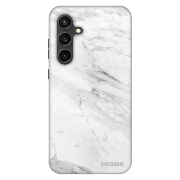 Hülle für Samsung Galaxy S24 FE S721B - White marble