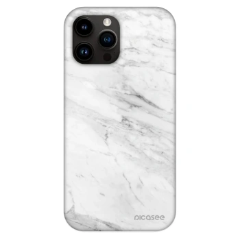 Hülle für Apple iPhone 13 Pro Max - White marble