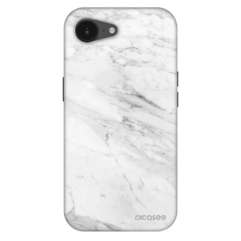 Hülle für Apple iPhone 16e - White marble