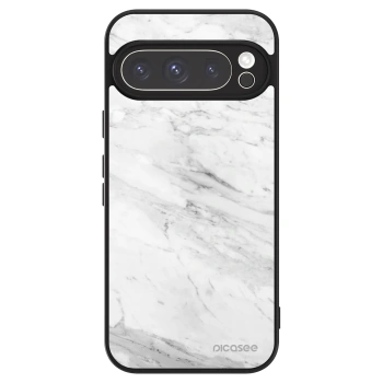 Hülle für Google Pixel 9 Pro XL - White marble