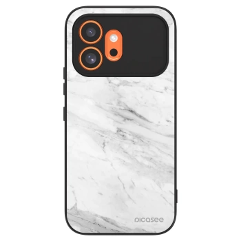 Hülle für Honor 600 - White marble