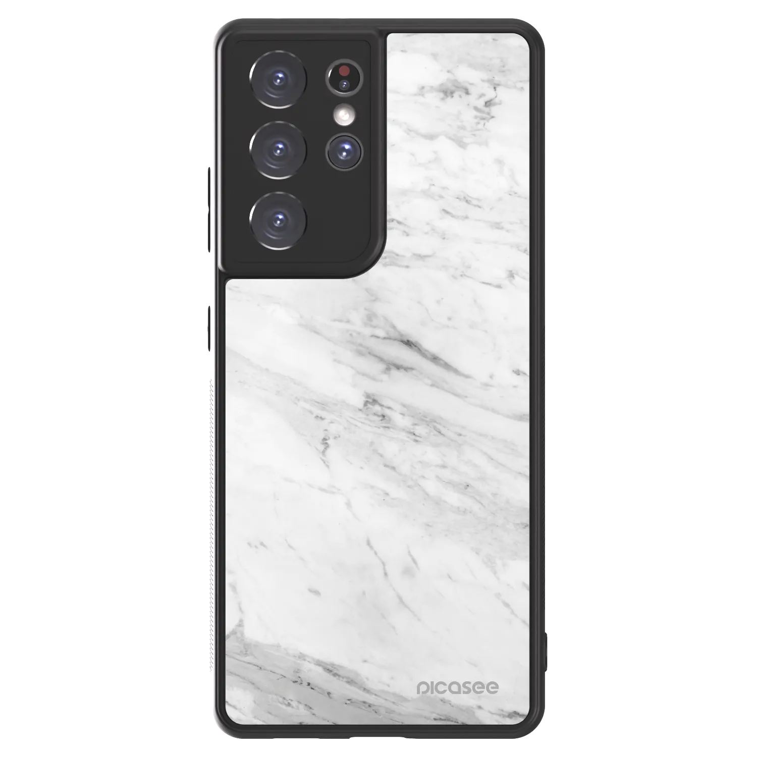 Picasee ULTIMATE CASE für Samsung Galaxy S21 Ultra 5G G998B - White marble