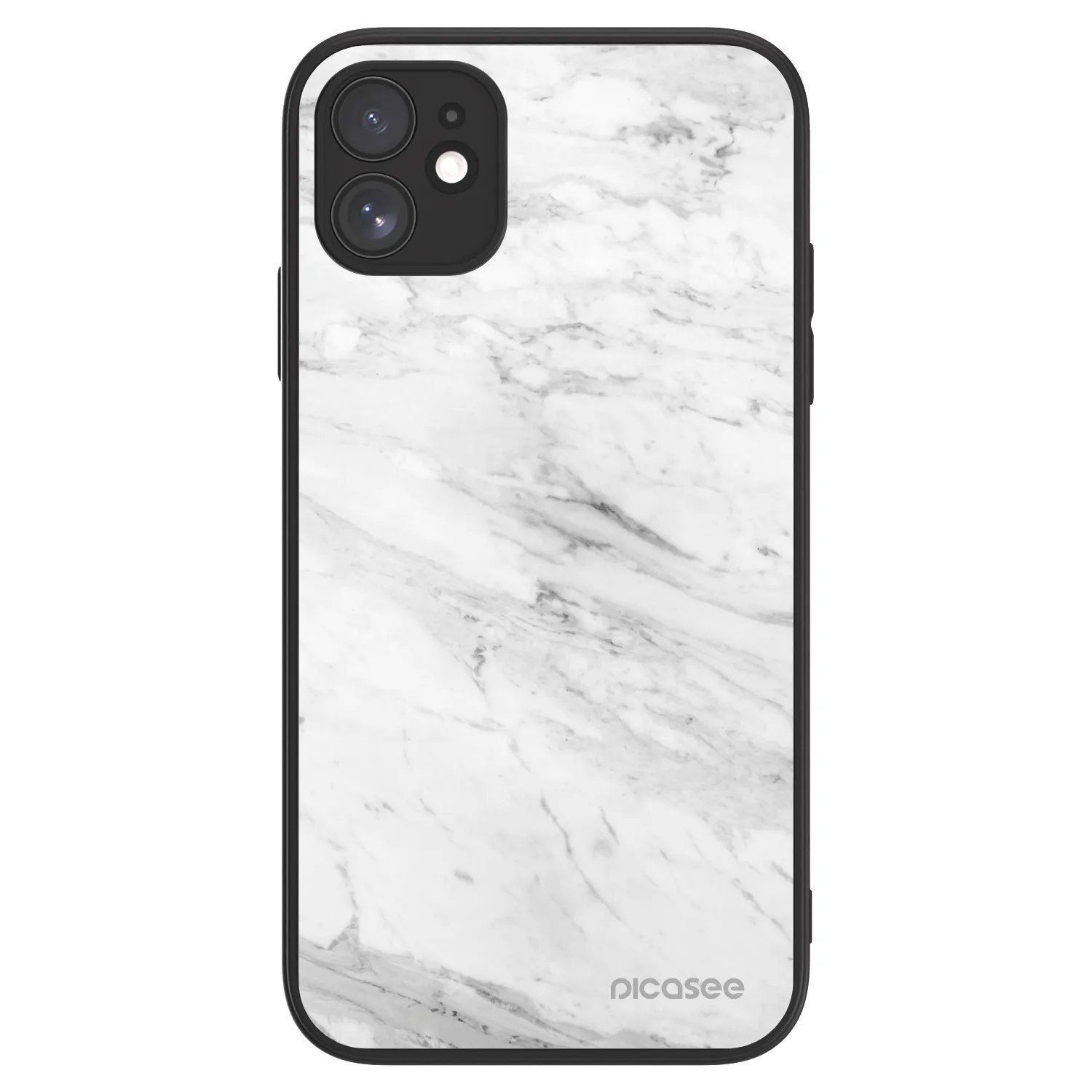 Picasee ULTIMATE CASE MagSafe für Apple iPhone 11 - White marble