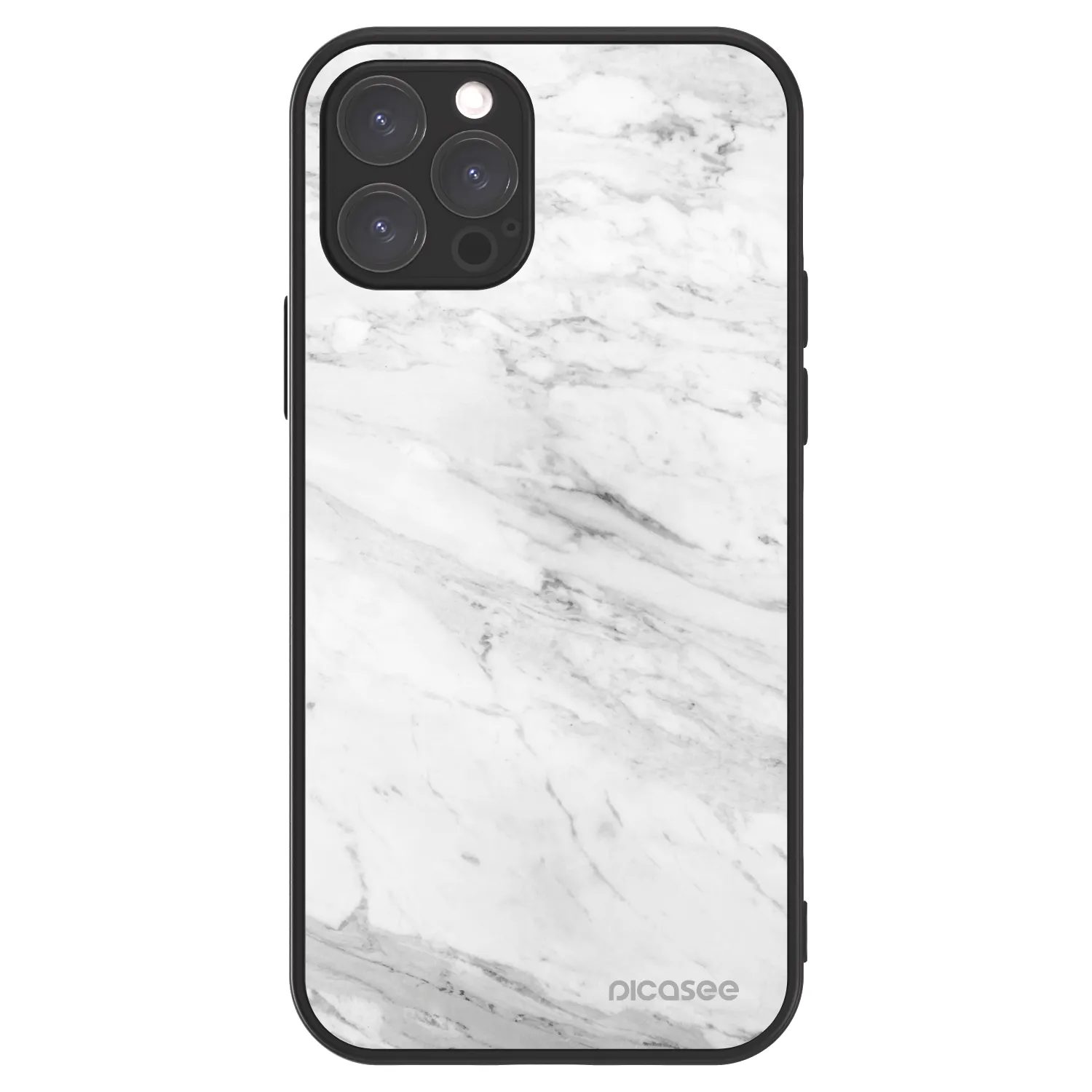 Picasee ULTIMATE CASE MagSafe für Apple iPhone 12 Pro - White marble
