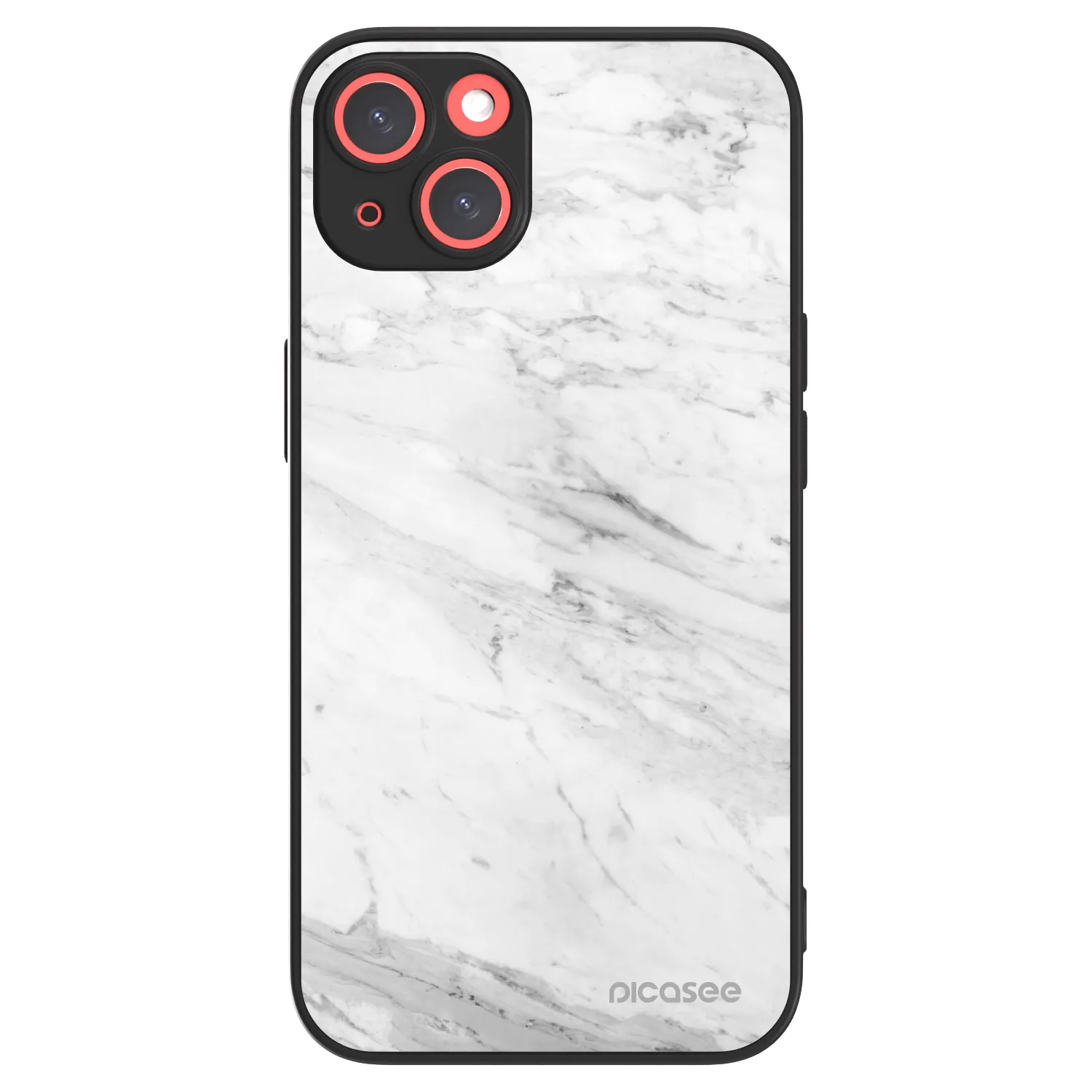 Picasee ULTIMATE CASE MagSafe für Apple iPhone 13 - White marble