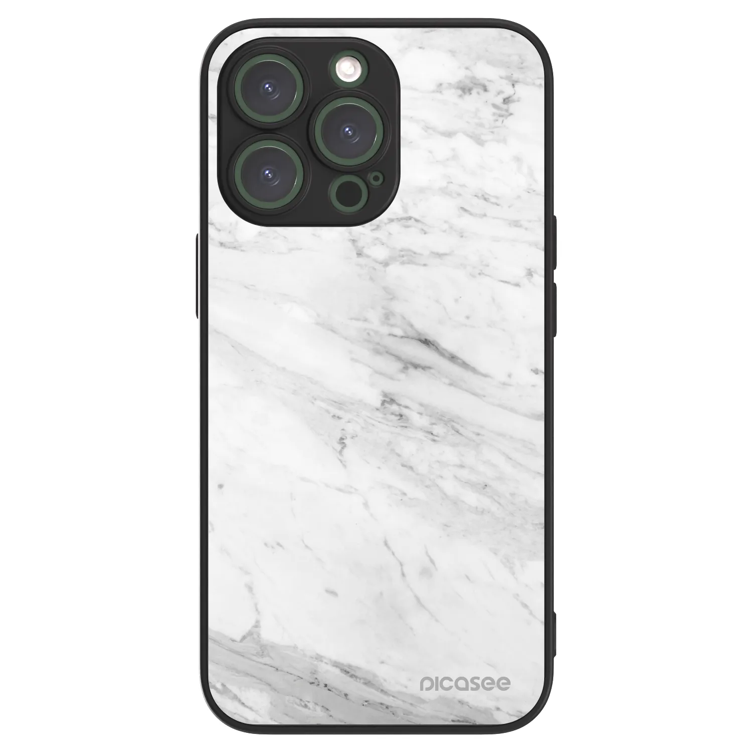 Picasee ULTIMATE CASE MagSafe für Apple iPhone 13 Pro - White marble