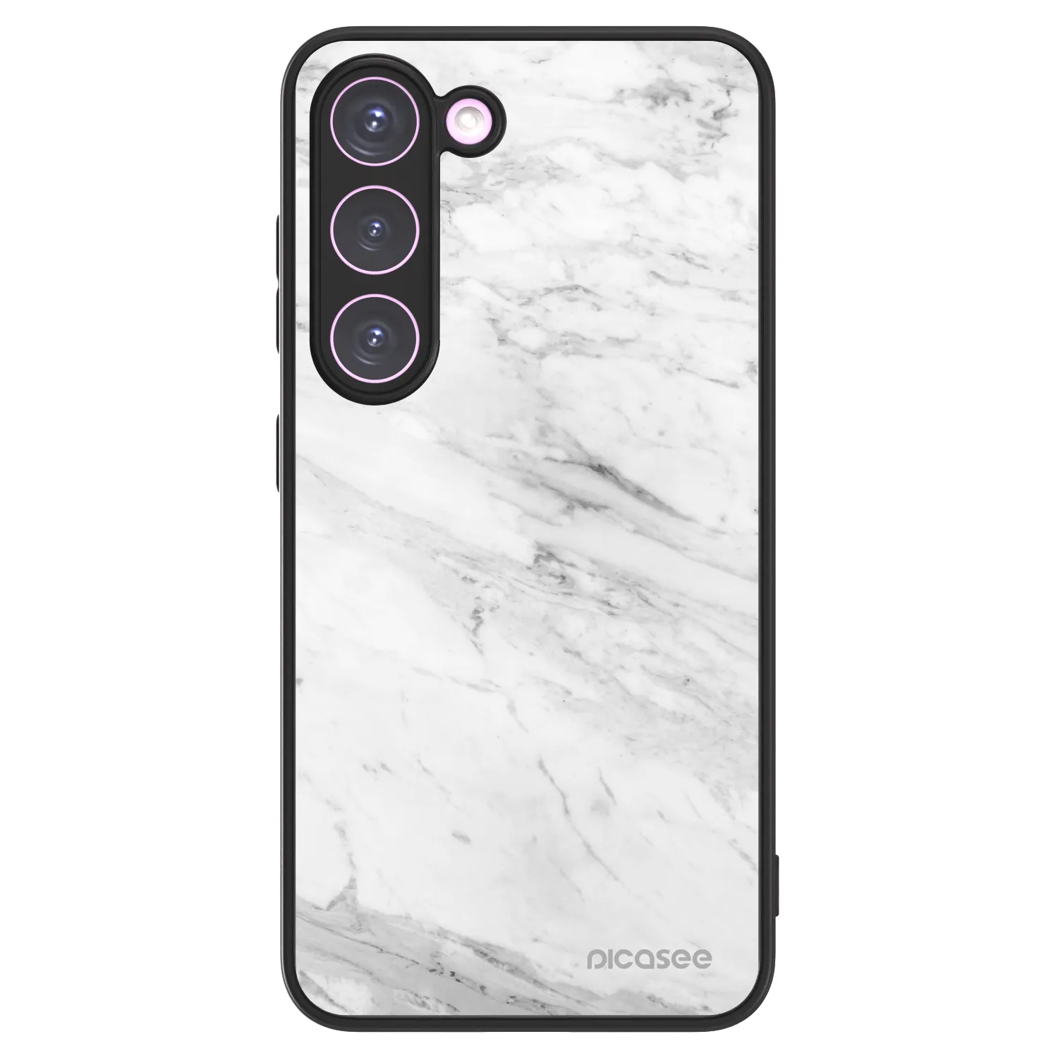 Picasee ULTIMATE CASE PowerShare für Samsung Galaxy S23 5G - White marble