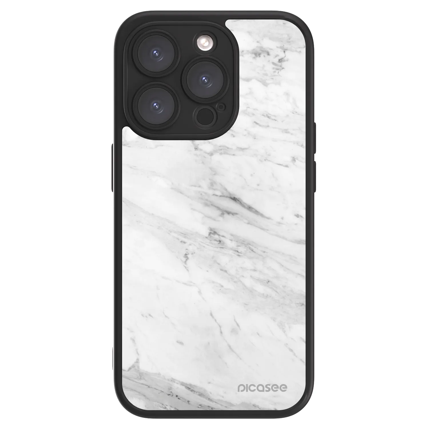 Picasee ULTIMATE CASE für Apple iPhone 15 Pro - White marble