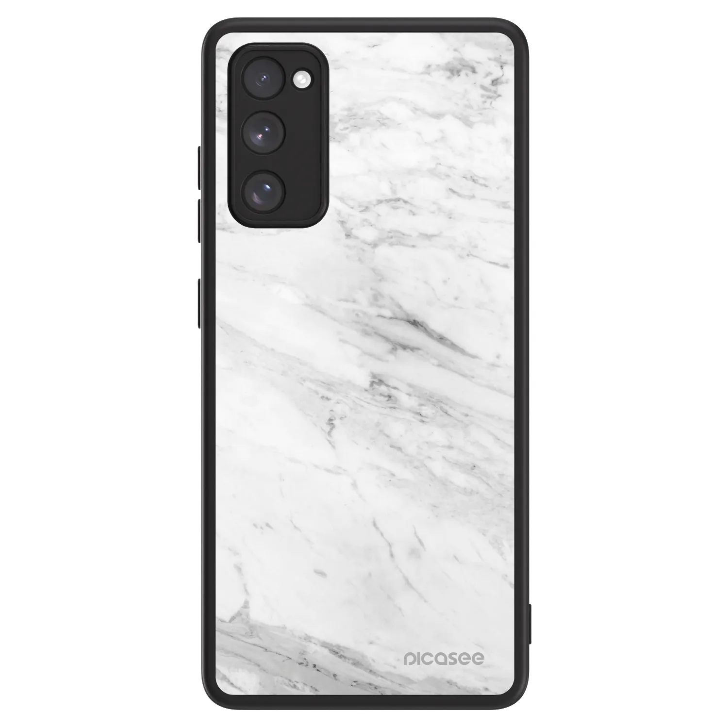 Picasee ULTIMATE CASE PowerShare für Samsung Galaxy S20 FE - White marble