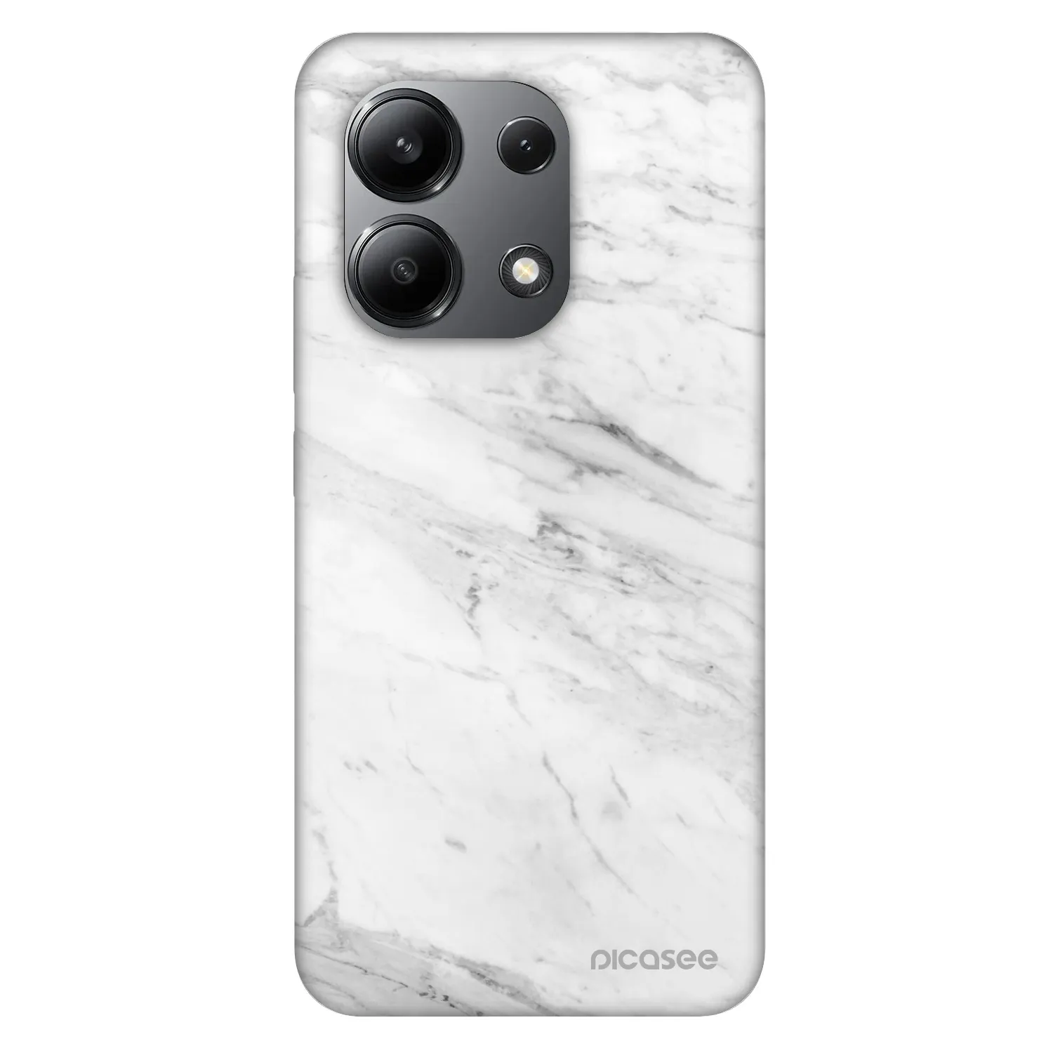 Picasee Fashion Case für Xiaomi Redmi Note 13 4G - White marble