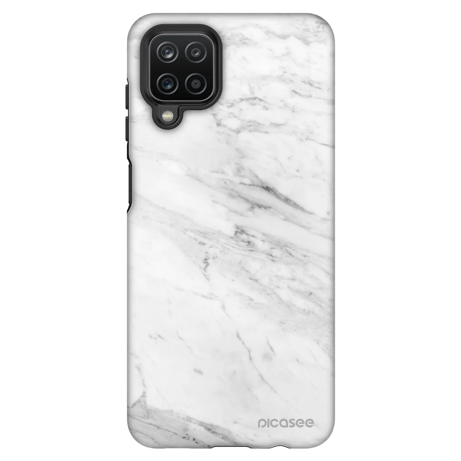 Picasee Fashion Case für Samsung Galaxy A12 A125F - White marble