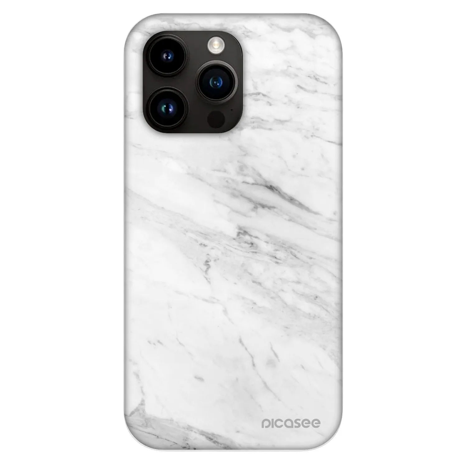 Picasee Fashion Case MagSafe für Apple iPhone 13 Pro - White marble