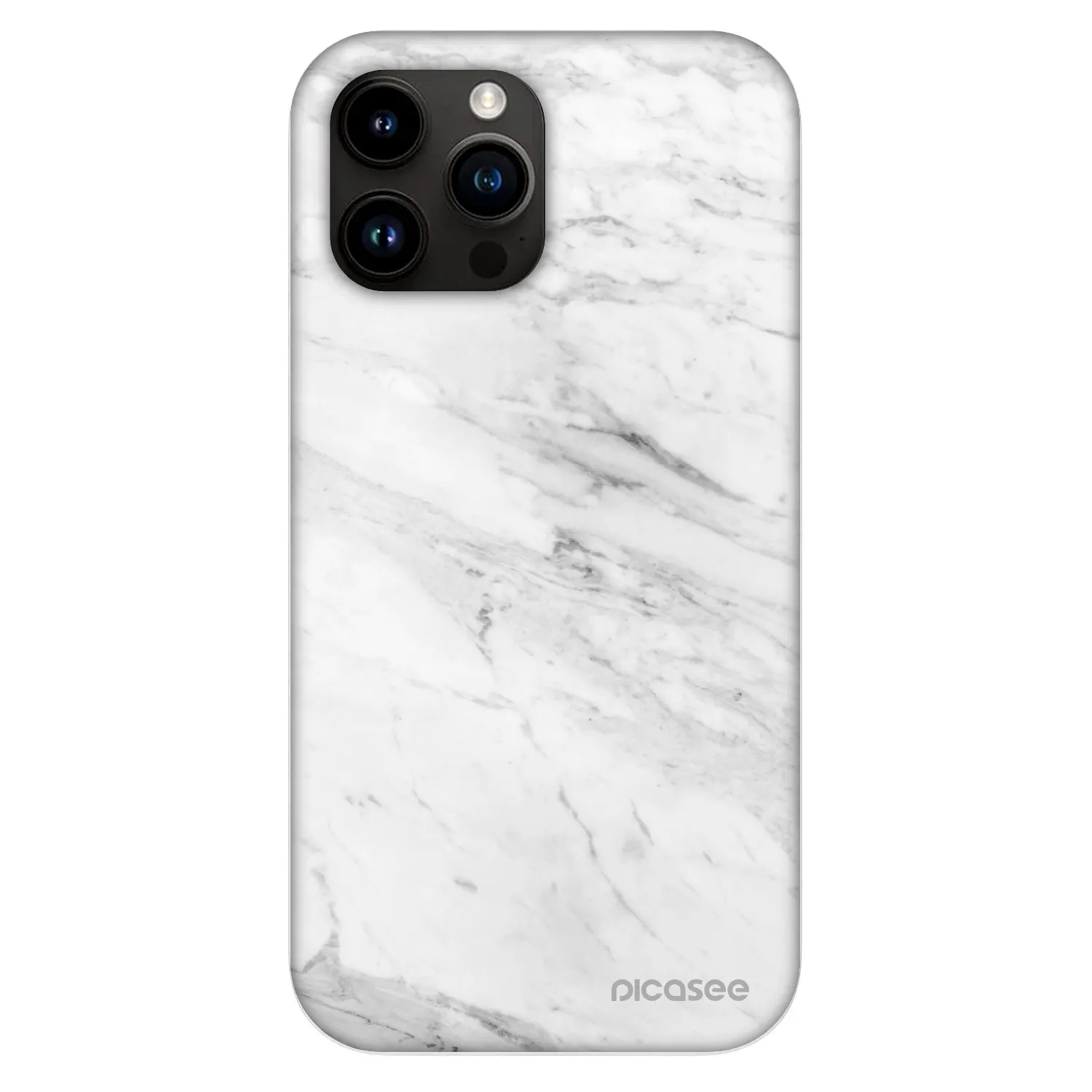 Picasee Fashion Case MagSafe für Apple iPhone 13 Pro Max - White marble