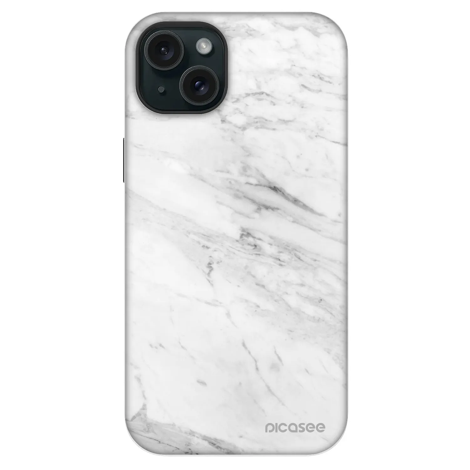 Picasee Fashion Case MagSafe für Apple iPhone 14 Plus - White marble