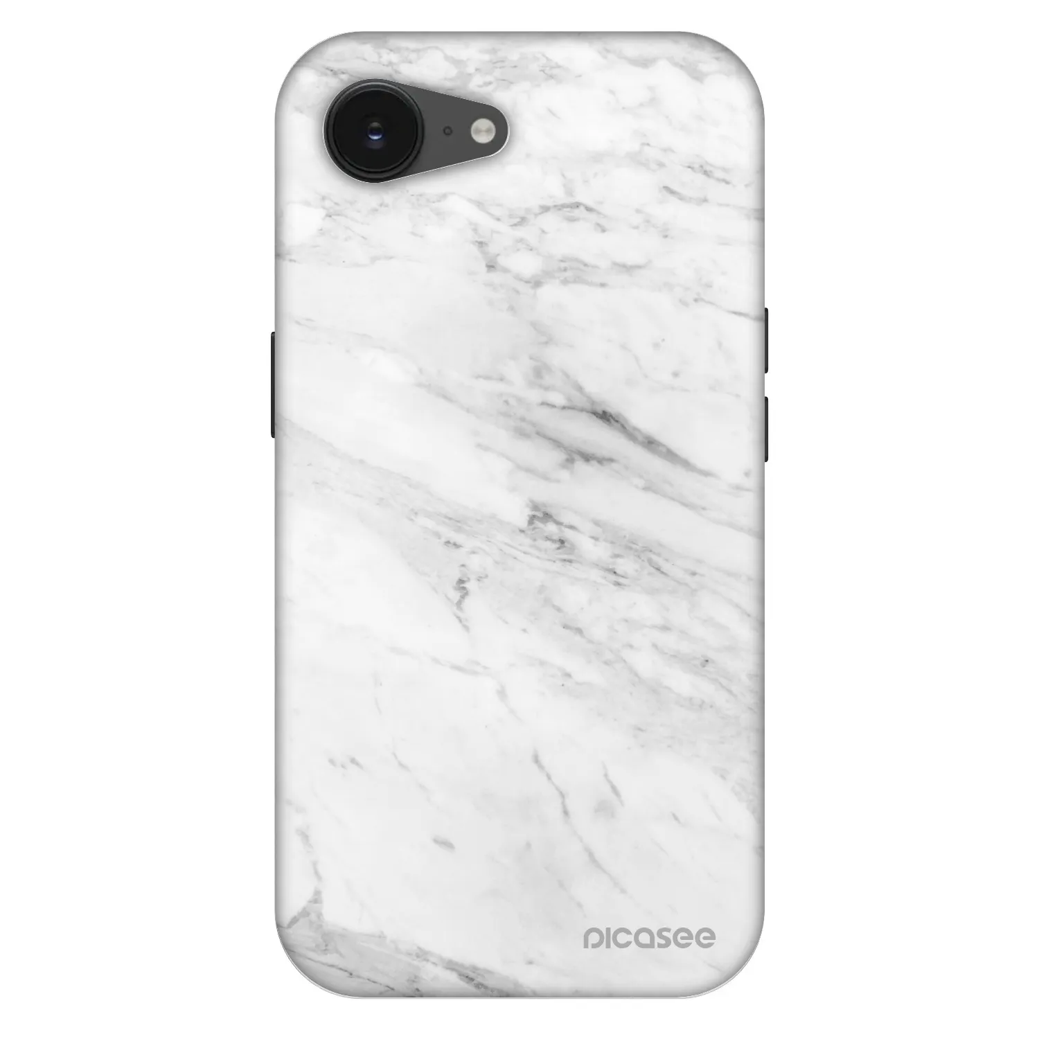 Picasee Fashion Case MagSafe für Apple iPhone 16e - White marble
