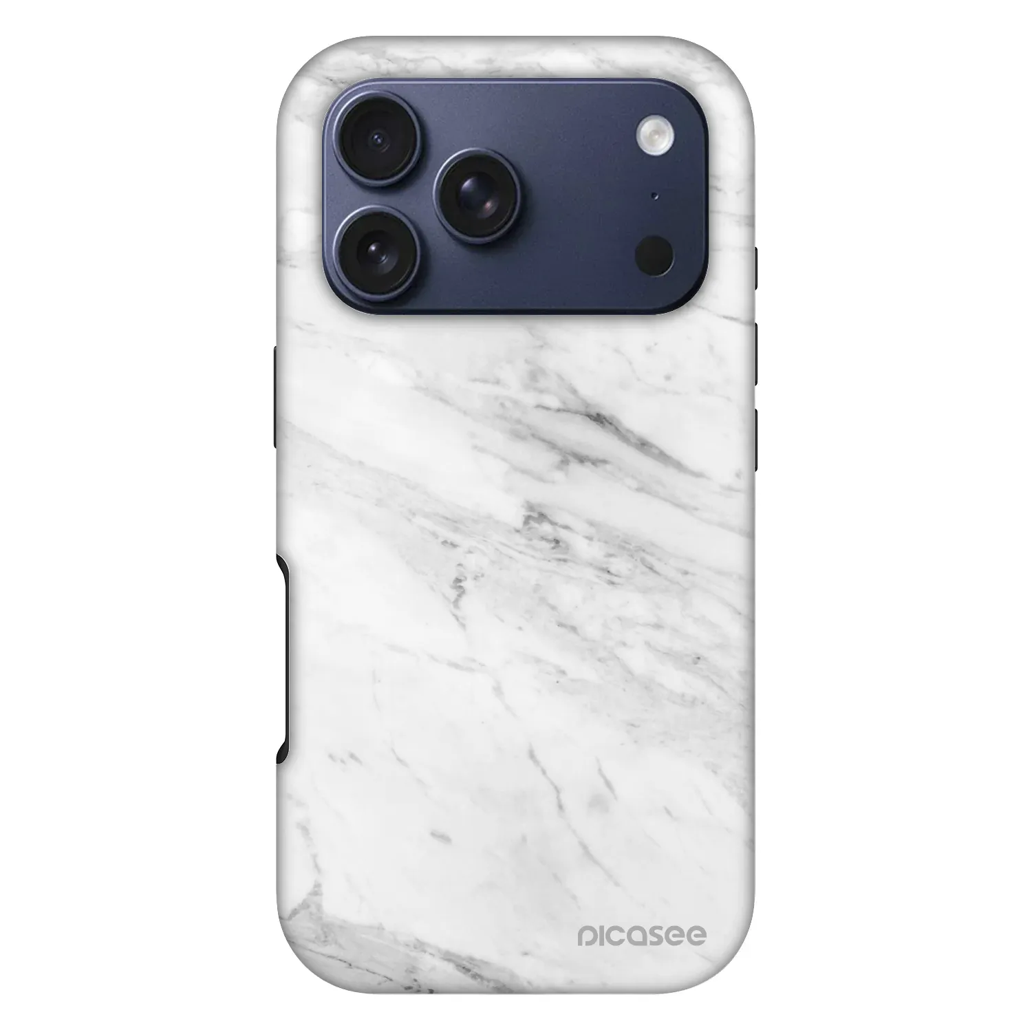 Picasee Fashion Case MagSafe für Apple iPhone 17 Pro - White marble