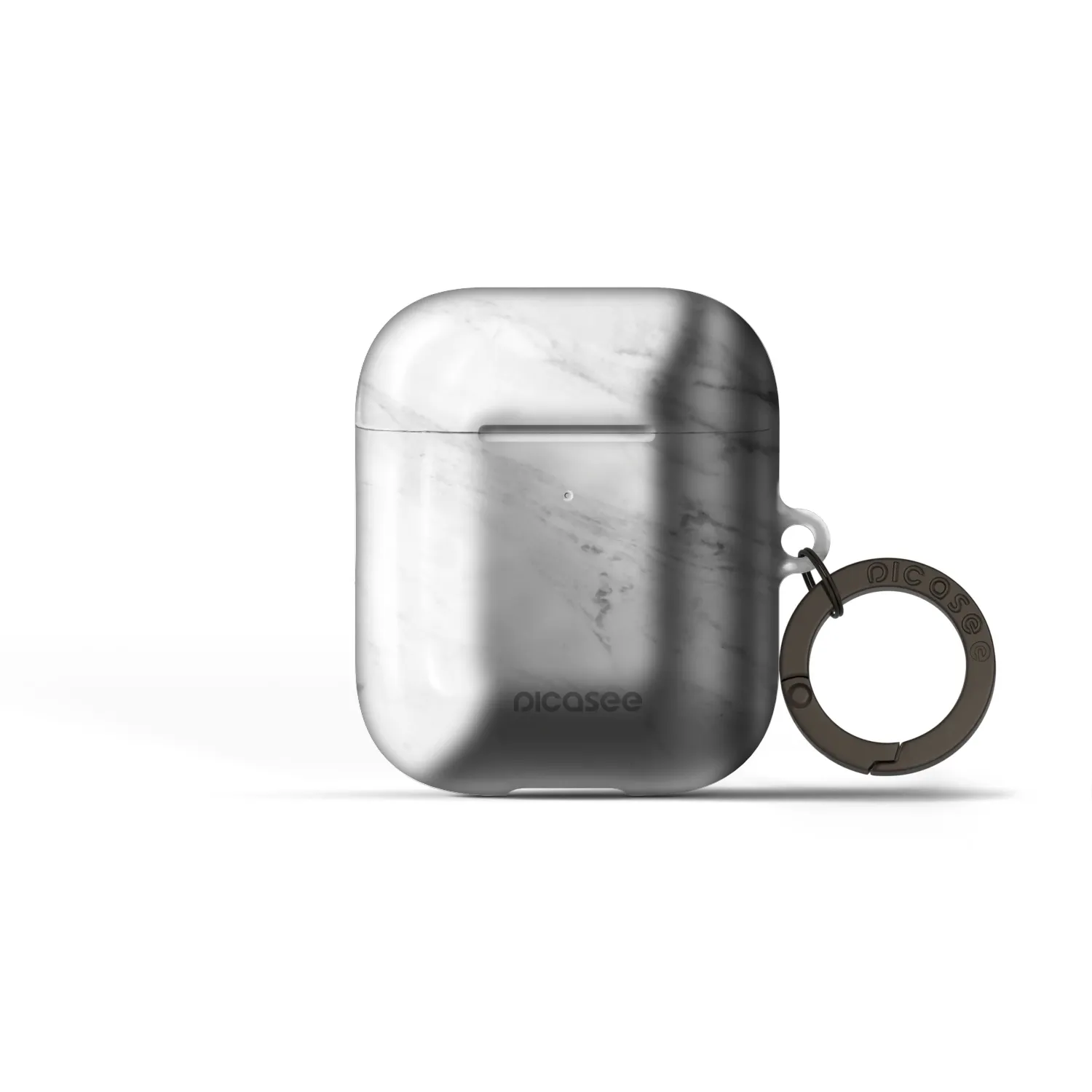Picasee Obal pro Apple AirPods 1 - White marble
