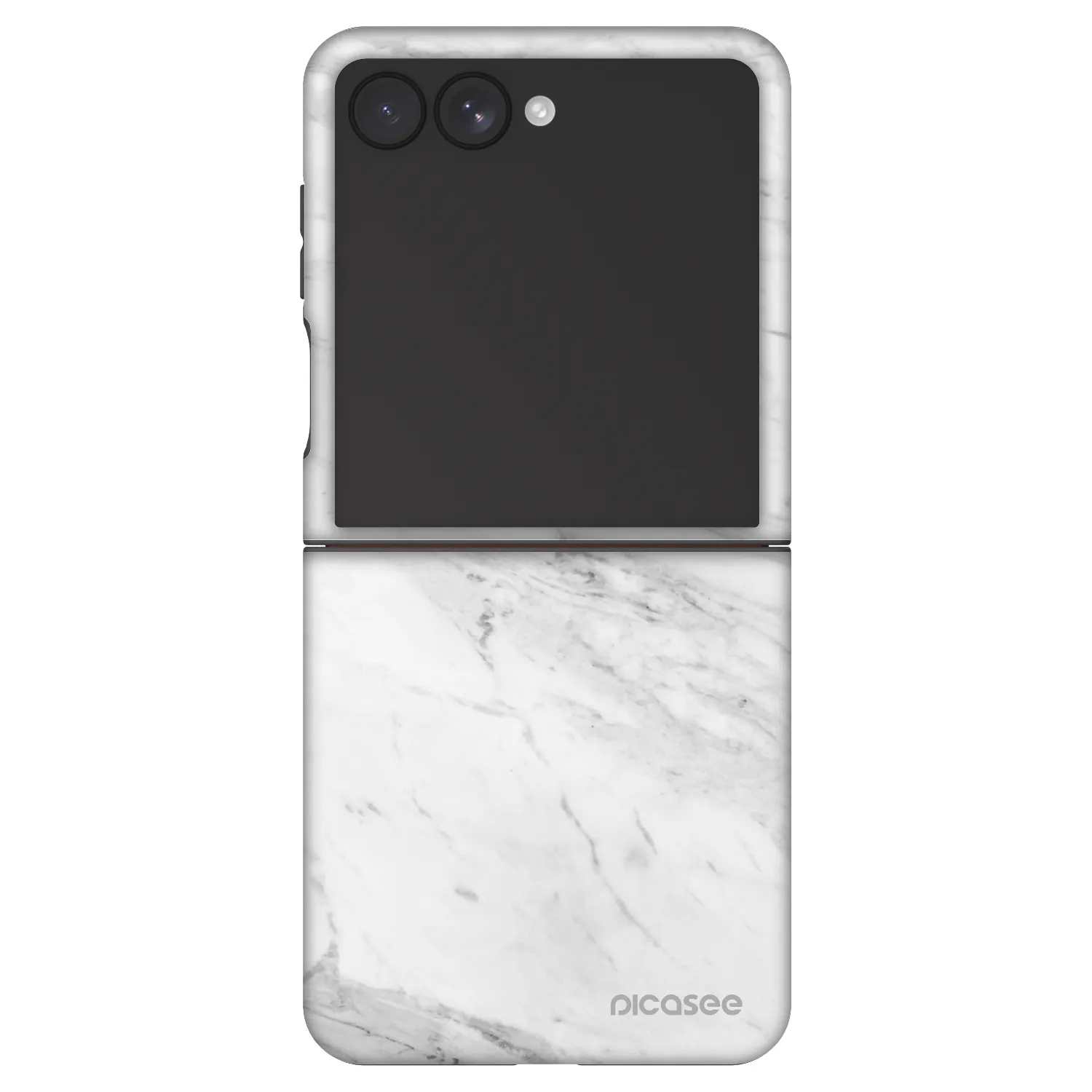 Picasee Fashion Case für Samsung Galaxy Z Flip7 5G - White marble