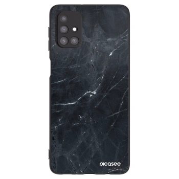 Hülle für Samsung Galaxy M31s - Black marble