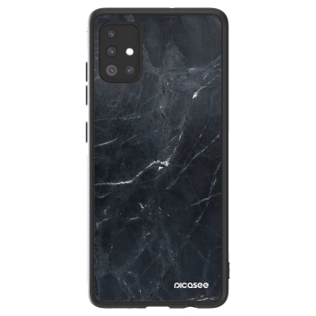 Picasee ULTIMATE CASE für Samsung Galaxy A51 A515F - Black marble
