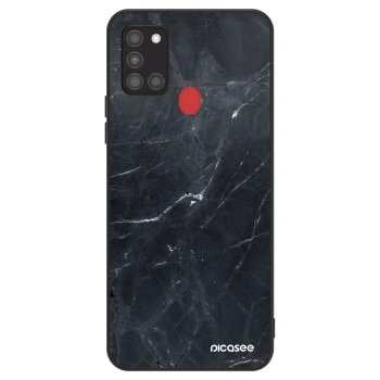 Hülle für Samsung Galaxy A21s - Black marble