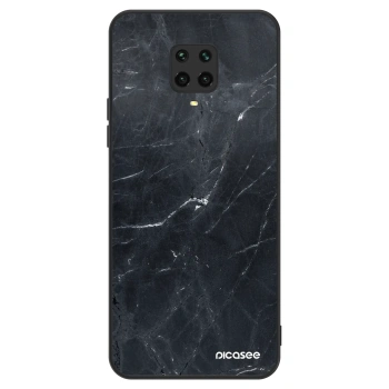 Hülle für Xiaomi Redmi Note 9 Pro - Black marble
