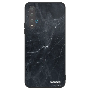 Hülle für Huawei Nova 5T - Black marble