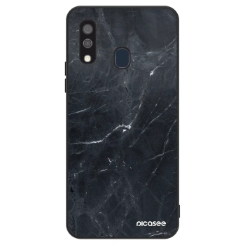 Hülle für Samsung Galaxy A40 A405F - Black marble