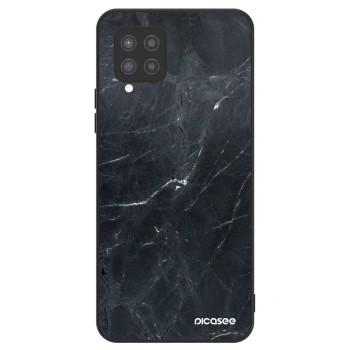 Hülle für Samsung Galaxy A42 A426B - Black marble