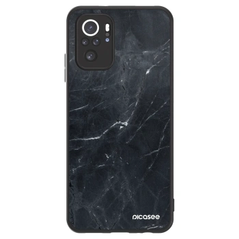 Hülle für Xiaomi Redmi Note 10S - Black marble