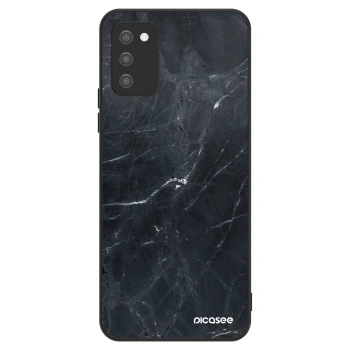 Hülle für Samsung Galaxy A02s A025G - Black marble