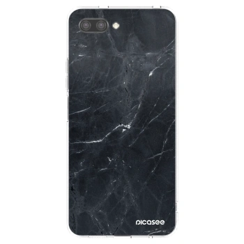 Hülle für Honor 10 - Black marble