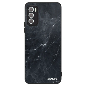 Hülle für Motorola Moto G60 - Black marble